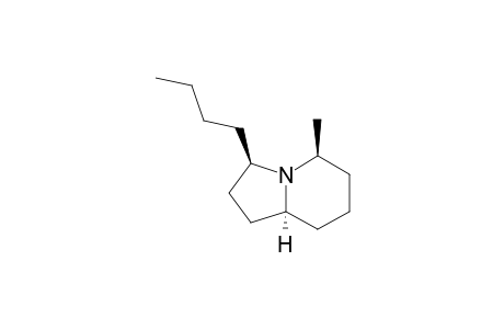 MONOMORINE-I;(3R,5S,8AS)-3-BUTYL-5-METHYLINDOLIZIDINE