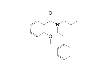 Benzamide, 2-methoxy-N-(2-phenylethyl)-N-isobutyl-