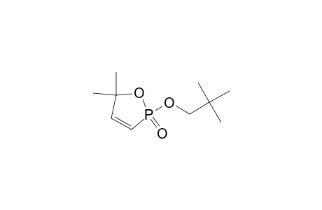 1,2-Oxaphosphole, 2-(2,2-dimethylpropoxy)-2,5-dihydro-5,5-dimethyl-, 2-oxide