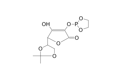 2-O-(ETHYLENDIOXYPHOSPHINYLOXY)-5,6-O-ISOPROPYLIDENE-L-ASCORBINIC ACID