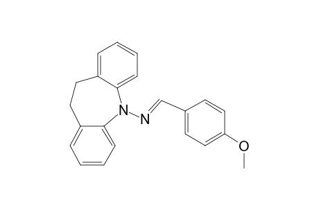 5H-Dibenz[B,F]azepin-5-amine, 10,11-dihydro-N-[(4-methoxyphenyl)methylene]-