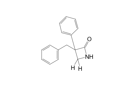 3-benzyl-3-phenyl-2-azetidinone