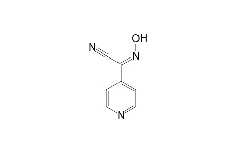 4-PYRIDINEGLYOXYLONITRILE, OXIME