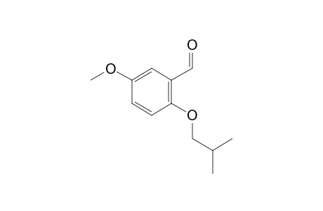 2-Hydroxy-5-methoxybenzaldehyde, 2-methylpropyl ether