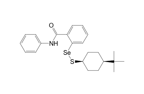 Cyclohexanesulfenoselenoic acid, 4-(1,1-dimethylethyl)-, 2-[(phenylamino)carbonyl]phenyl ester, cis-