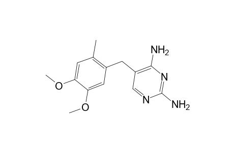 2,4-DIAMINO-5-(4,5-DIMETHOXY-2-METHYLBENZYL)PYRIMIDINE