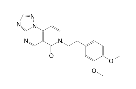 pyrido[3,4-e][1,2,4]triazolo[1,5-a]pyrimidin-6(7H)-one, 7-[2-(3,4-dimethoxyphenyl)ethyl]-