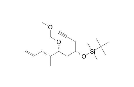 (4S,5R,7R)-7-[[TERT.-BUTYL-(DIMETHYL)-SILYL]-OXY]-5-(METHOXYMETHOXY)-4-METHYLDEC-1-EN-9-YNE