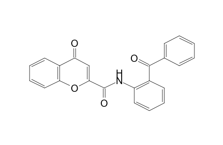 4H-1-Benzopyran-2-carboxamide, N-(2'-benzoylphenyl)-4-oxo-