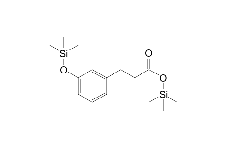 3-(3-Hydroxyphenyl)propionic acid, di(trimethylsilyl)-