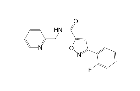5-isoxazolecarboxamide, 3-(2-fluorophenyl)-N-(2-pyridinylmethyl)-
