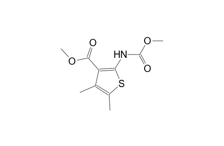 methyl 2-[(methoxycarbonyl)amino]-4,5-dimethyl-3-thiophenecarboxylate
