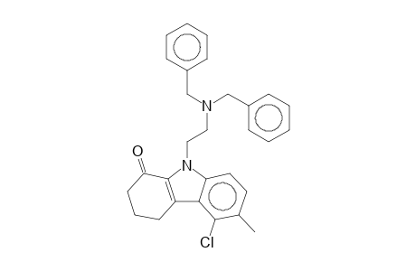 5-Chloro-9-[2-(dibenzylamino)ethyl]-1,2,3,4-tetrahydro-6-methyl-1-carbazolone