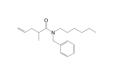 Pent-4-enoylamide, 2-methyl-N-benzyl-N-hexyl-