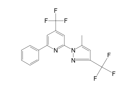 2-[5-menyl-3-(trifluoromethyl)pyrazol-1-yl]-6-phenyl-4-(trifluoromethyl)pyridine