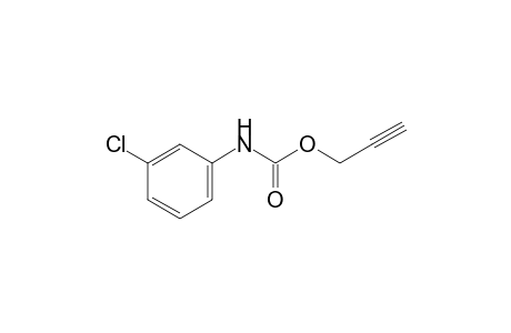 m-Chlorocarbanilic acid. 2-propynyl ester