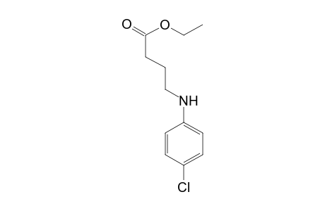 Ethyl 4-(4-chloroanilino)butanoate