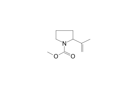 2-Isopropenylpyrrolidine-1-carboxylic acid, methyl ester