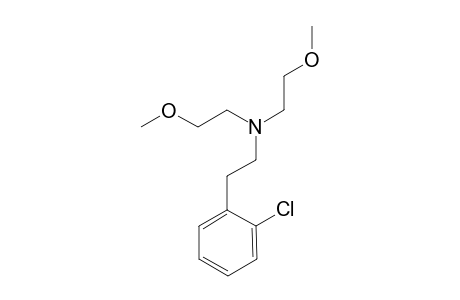 2-(2-Chlorophenyl)-N,N-bis(2-methoxyethyl)ethanamine