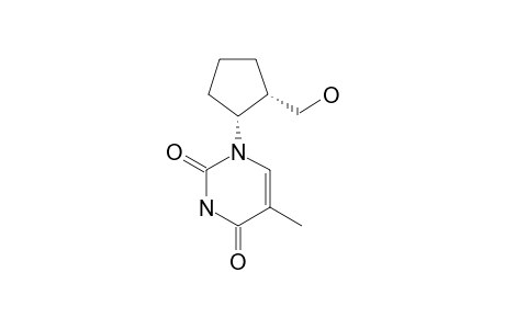 5-methyl-1-[(1R,2S)-2-methylolcyclopentyl]pyrimidine-2,4-quinone