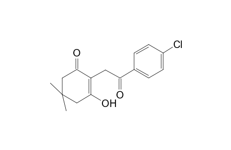 2-Cyclohexen-1-one, 2-[2-(4-chlorophenyl)-2-oxoethyl]-3-hydroxy-5,5-dimethyl-