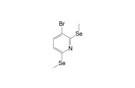 3-Bromo-2,6-bis(methylselenenyl)pyridine