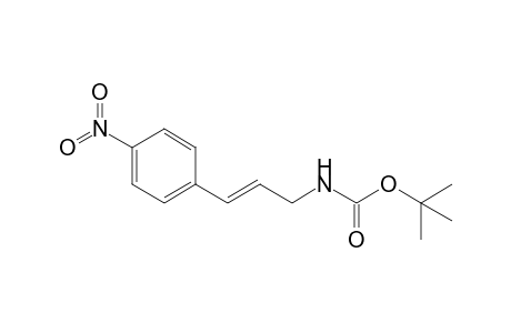 N-BOC-3-(p-nitrophenyl)allylamine