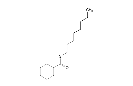 cyclohexanecarbothioic acid, S-octyl ester