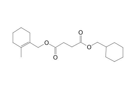 Succinic acid, cyclohexylmethyl (2-methylcyclohex-1-en-1-yl)methyl ester