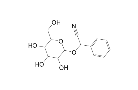 (R)-.alpha.-(.beta.-D-Glucopyranosyloxy)benzene-acetonitrile