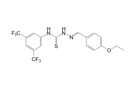 1-(p-ethoxybenzylidene)-4-(alpha,alpha,alpha,alpa',alpha',alpha'-hexafluoro-3,5-xylyl)-3-thiosemicarbazide