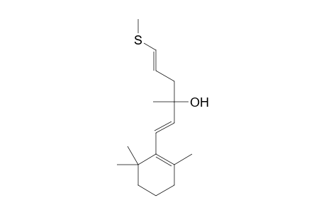 1,5-Hexadien-3-ol, 3-methyl-6-(methylthio)-1-(2,6,6-trimethyl-1-cyclohexen-1-yl)-, (E,E)-