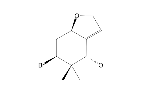 6(S*)-Bromo-1,4(R*)-oxido-2(Z)-ochtoden-8(S*)-ol