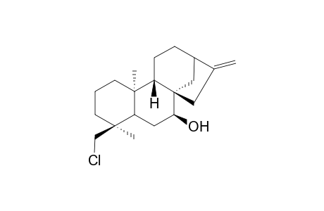 7.beta.-Hydroxy-18-chloro-ent-kaur-16-ene