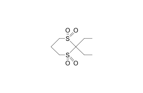 2,2-DIETHYL-1,3-DITHIAN-1,1,3,3-TETROXID