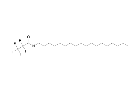 Pentafluoropropanamide, N-octadecyl-