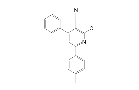 2-chloro-4-phenyl-6-p-tolylnicotinonitrile
