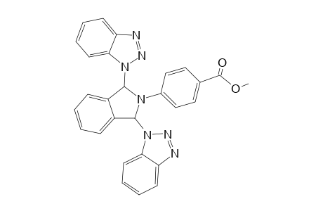 1,3-BIS-(1,2,3-1H-BENZOTRIAZOL-1-YL)-2-(PARA-METHOXYCARBONYLPHENYL)-ISOINDOLINE