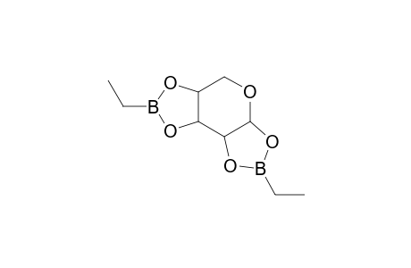 beta-L-ARABINOPYRANOSE, CYCLIC 1,2:3,4-BIS(ETHYLBORONATE)