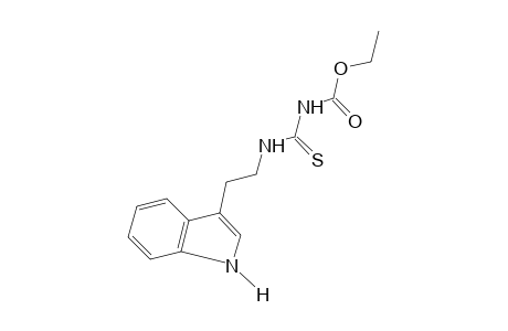 4-[2-(indol-3-yl)ethyl]-3-thioallophanic acid, ethyl ester