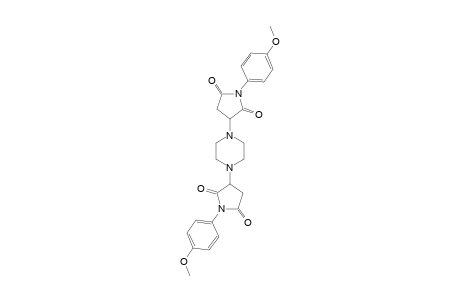 2,2'-(1,4-Piperazinediyl)bis[N-(4-methoxyphenyl)succinimide]