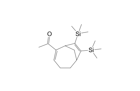 1-[7,8-bis(trimethylsilyl)-5-bicyclo[4.2.1]nona-4,7-dienyl]ethanone