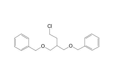 Butane, 1-(benzyloxy)-2-[(benzyloxy)methyl]-4-chloro-