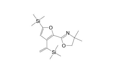 Oxazole, 4,5-dihydro-4,4-dimethyl-2-[5-(trimethylsilyl)-3-[1-(trimethylsilyl)ethenyl]-2-furanyl]-