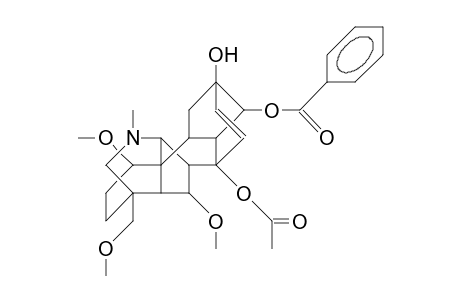 8-Acetoxy-demethoxy-isopyrodelphinine