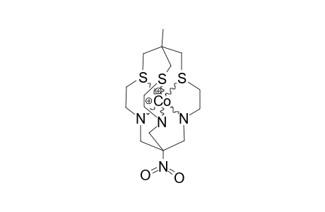 1-METHYL-8-NITRO-3,13,16-TRITHIA-6,10,19-TRIAZABICYClO-[6.6.6]-ICOSANE-COBALT-(III)