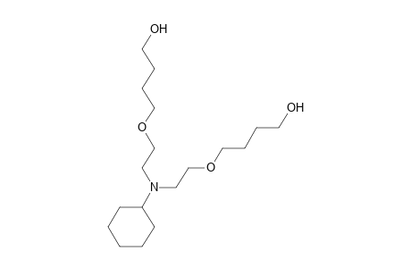4,4'-{[2,2'-(cyclohexylimino)diethylene]dioxy}di-1-butanol