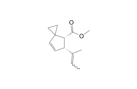 Methyl (4R,5R)-5-(but-2-en-2-yl)spiro[4.2]hept-6-ene-4-carboxylate