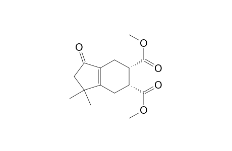 1H-Indene-5,6-dicarboxylic acid, 2,3,4,5,6,7-hexahydro-1,1-dimethyl-3-oxo-, dimethyl ester, cis-