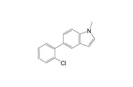 5-(2-Chlorophenyl)-1-methyl-1H-indole